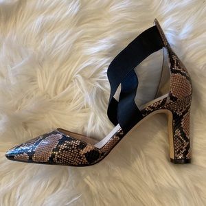 Cole Haan Snake Print Heels